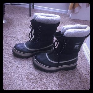 s o r e l  |  shearling waterproof snow boots